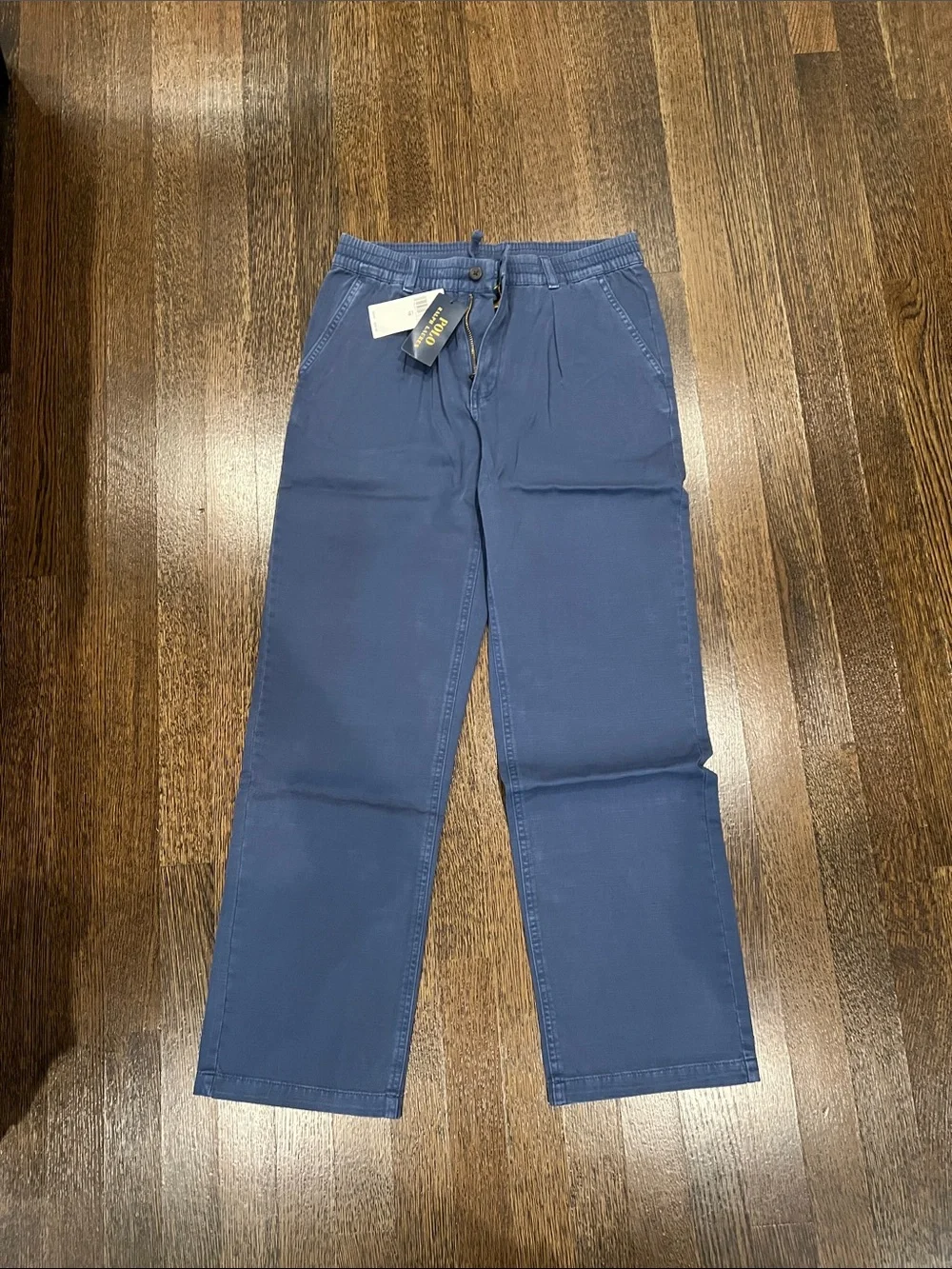 Ralph Lauren Boys' Navy Blue Chinos